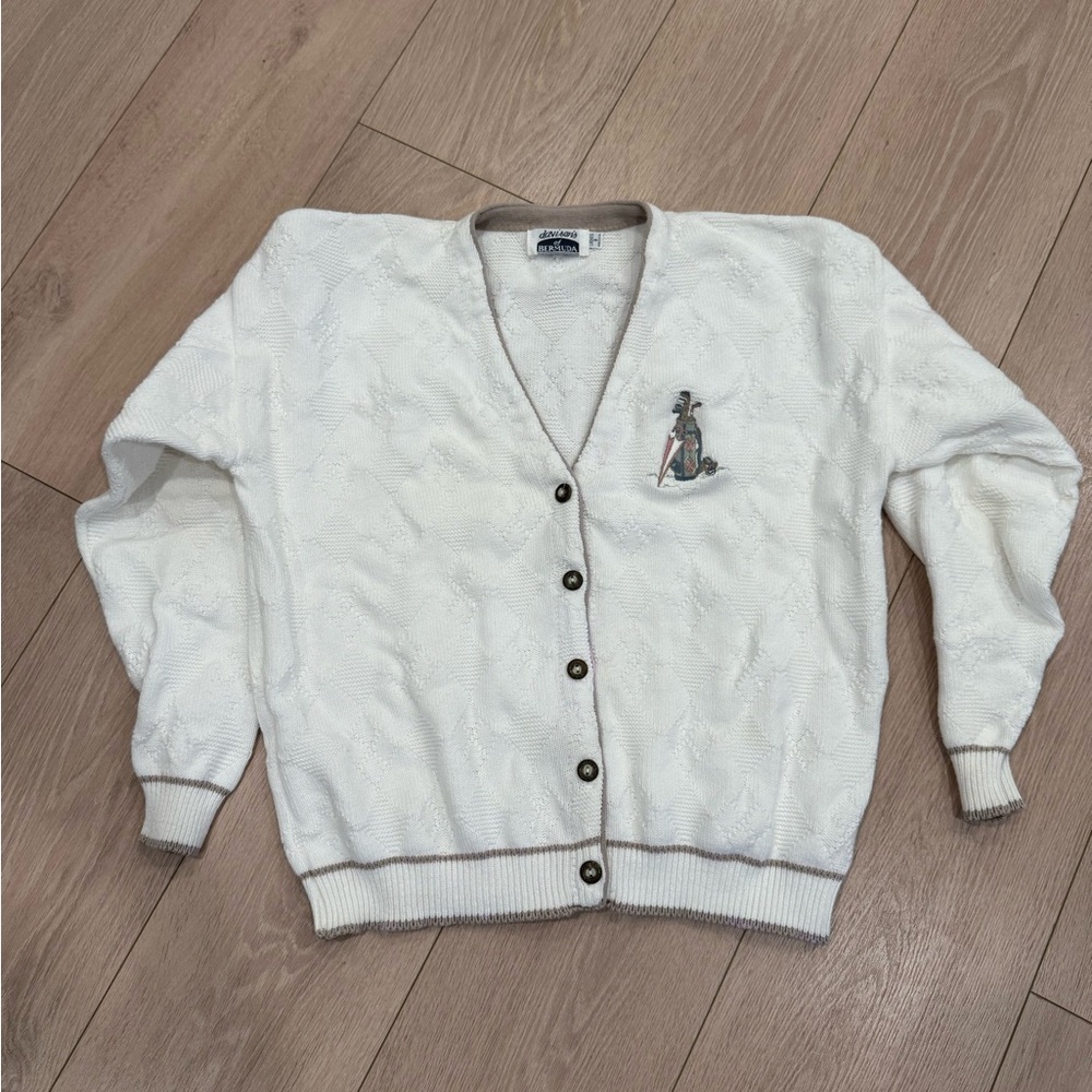 Vintage golf inspired sweater